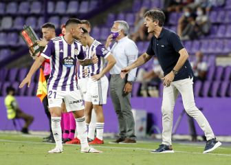 La formación 5-3-2 genera problemas al Pucela