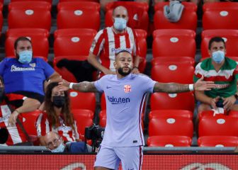 1x1 Barcelona: Memphis ruge más que nadie en San Mamés