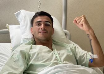 Maxi Gómez pasa la noche en el hospital y ya está en casa