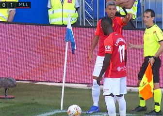 El Mallorca 'sublima' así el arte de perder tiempo en el córner
