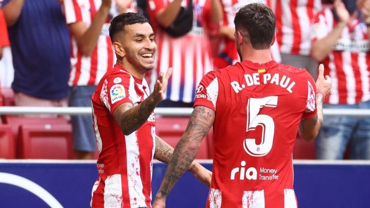 Ángel Correa y Rodrigo de Paul.