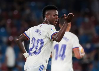 Vinicius rescata al Madrid en la locura del Ciudad de Valencia