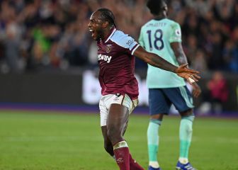 Exhibición del West Ham y de Michail Antonio