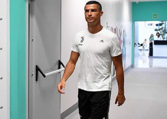 Alerta en Turín: Cristiano deja el entrenamiento repentinamente