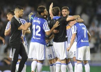 Willian y Juanmi, buena pareja