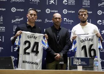 Genaro y Cufré: decibelios para el Málaga