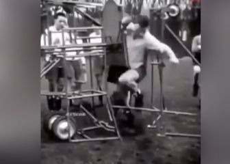 Un entreno de los años 50 causa impacto en redes por lo rudimentario de los ejercicios