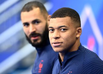 Benzema y Mbappé, de nuevo juntos