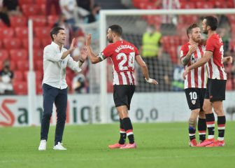 Marcelino recupera efectivos en defensa para Vigo