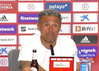 Luis Enrique y la ausencia de madridistas: 