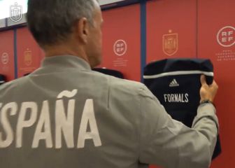 Luis Enrique da la lista en modo 'vuelta al cole'