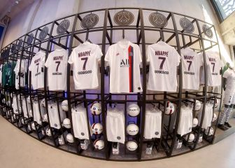 Mbappé ya tiene dorsal