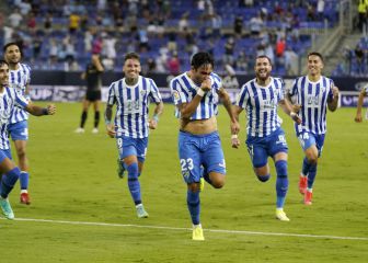 Un gol de Escassi da los tres puntos a un excelente Málaga