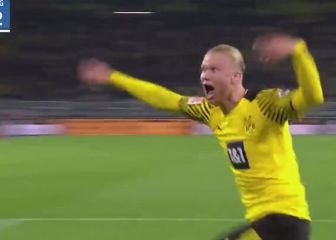 Es una bestia: ¡Haaland fue el héroe del Dortmund con este gol en los descuentos!