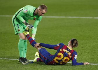 Ter Stegen y Mingueza, altas inminentes