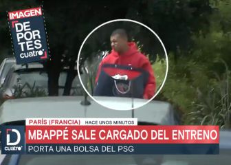 La salida de Mbappé del entreno del PSG que da que hablar