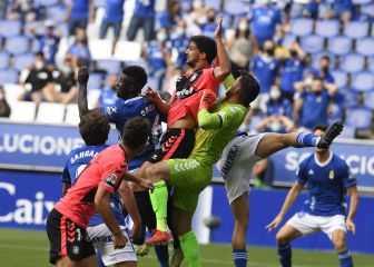 Reparto de puntos sin goles entre Oviedo y Tenerife