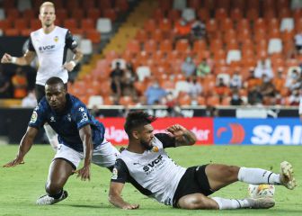 Sylla, de lo poco positivo del Alavés en Mestalla