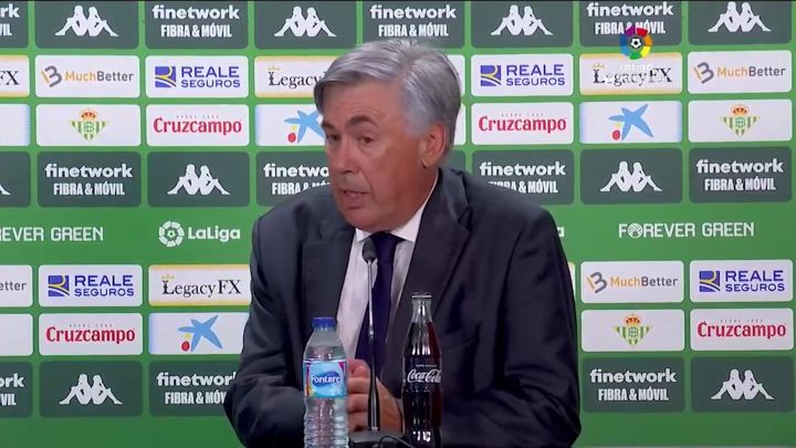 Ancelotti: "Sin balón hay que hacer más, presionar más..."
