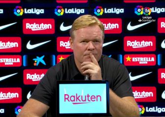 Rueda de prensa de Ronald Koeman tras la victoria del Barça ante el Getafe (2-1)