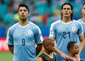 Cavani y Suárez se quedan fuera de la lista de Uruguay