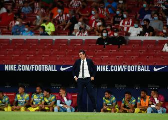 Hubo bronca en el túnel al término del Atleti-Villarreal
