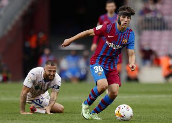 Gavi hace historia: cuarto debutante más joven en el Barça