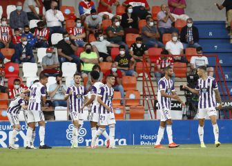 El Valladolid marcó en todos sus partidos y dejó de encajar en dos