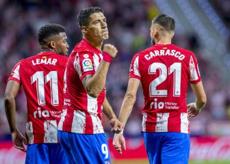 El Atleti rescata un punto en la última jugada del partido