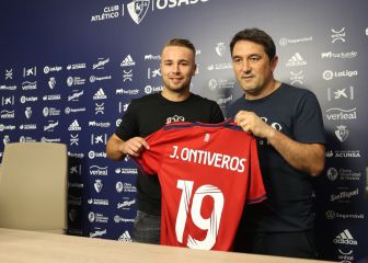 Ontiveros se toma como un reto su estancia en Osasuna