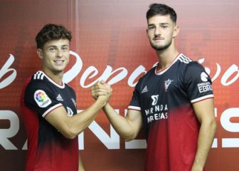 El Mirandés presenta a ‘Roro’ Riquelme y Alejandro Marqués