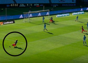 El gesto de Saúl que 'engañó' a los atléticos