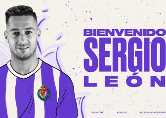 Sergio León completa la delantera del Real Valladolid