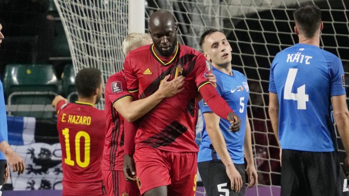 Hazard y Lukaku brillan en la manita de Bélgica a Estonia