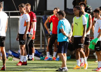 Bordalás pone a punto a Duro y Costa