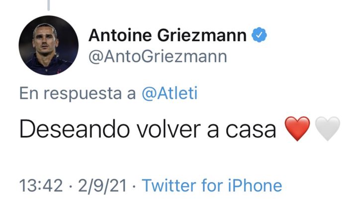 Griezmann ya habla rojiblanco