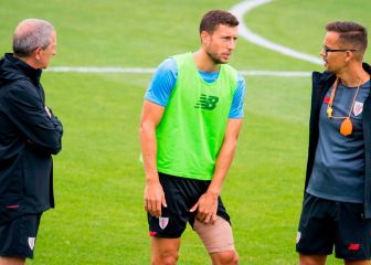 Lezama: De Marcos se resiente en la zona del aductor