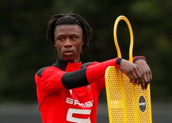 El gran gesto de Camavinga con el Rennes