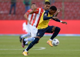 El regateador Plata, destacado por la hinchada de Ecuador