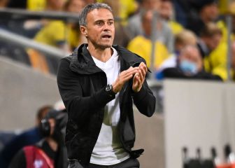 La peineta 'invisible' de Luis Enrique