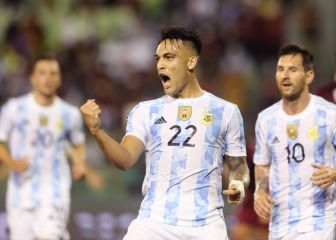 Resumen y goles de la victoria de Argentina conta Venezuela