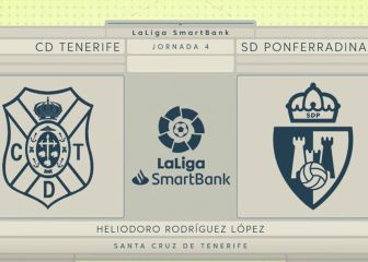 El Tenerife frena a la 'Ponfe'