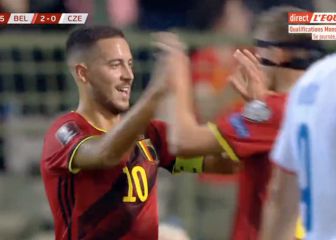 El gol de Hazard con Bélgica que ilusiona al Madrid