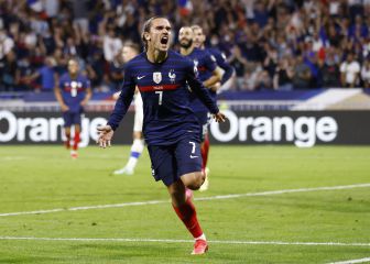 Griezmann iguala a Platini en la tabla de goleadores de Francia