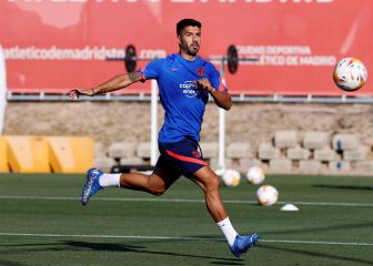Luis Suárez se entrenó con balón y apura para el Espanyol