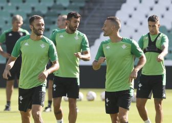 Canales y Willian José trabajan
al margen con miras a Granada