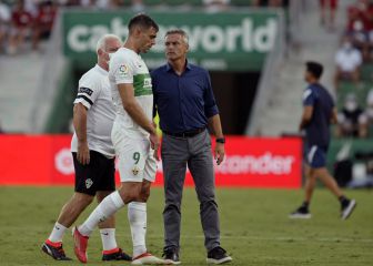 Bigas y Boyé se mantienen como dudas en el Elche