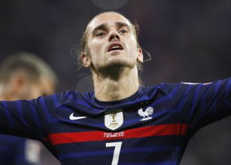 Griezmann, día uno en la oficina