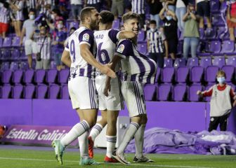 El Real Valladolid, el equipo que menos tira a portería