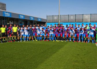 Coutinho marca en el debut de Luuk de Jong